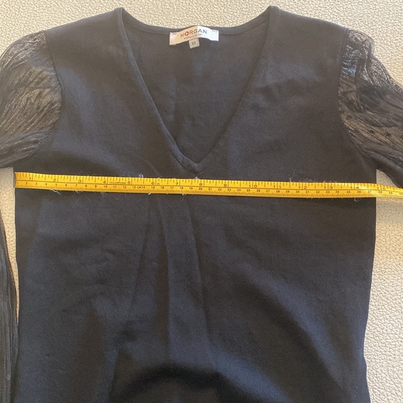 Morgan de Toi - Black sweater - Picture 6 of 6